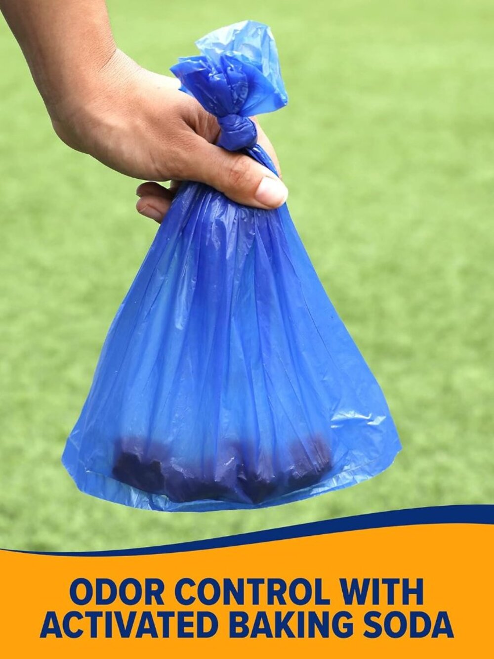 Easy-Tear Disposable Dog And Cat Waste Bags With Activated Baking Soda, 180 Dog - Picture 3 of 7